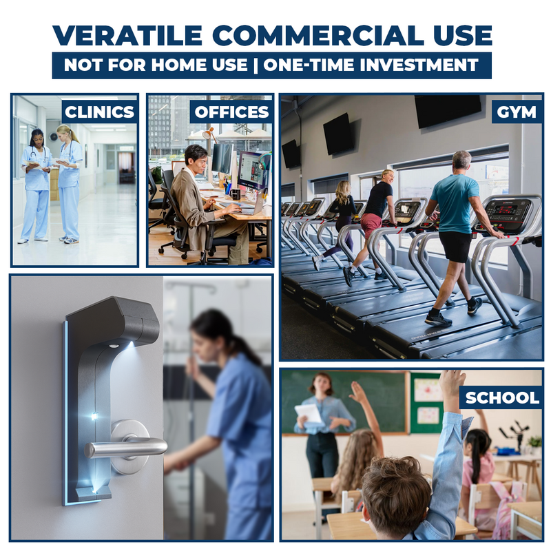 Anti Germ Dome™ – Automatic Door Handle Sanitizer with Powerful UVC Light