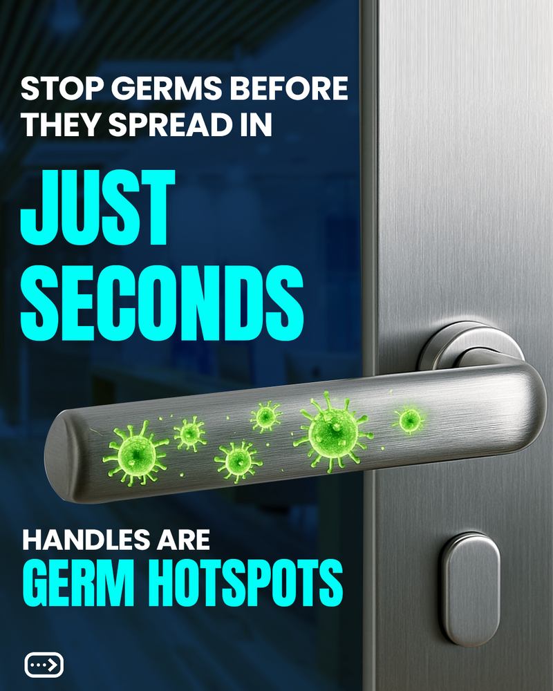 Anti Germ Dome™ – Automatic Door Handle Sanitizer with Powerful UVC Light